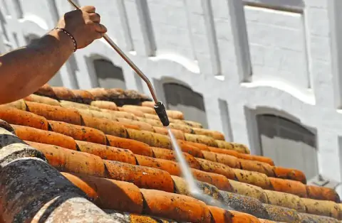 Nettoyage de toitures - Saint-André-d'Huiriat